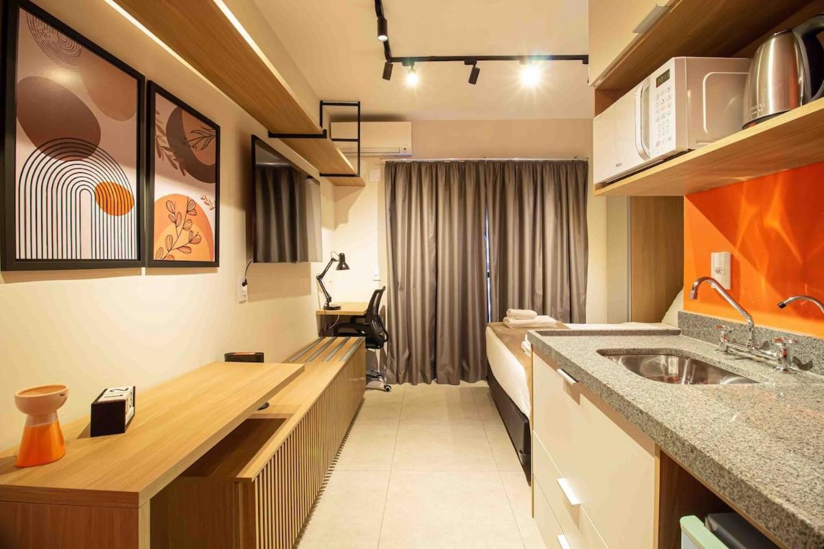 B Homy Brooklin A 6min Do Metro Brooklin Uw1713 Apartamento *